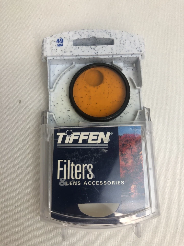 New Tiffen 49mm #16 Orange Filter MFR #49OR16 🔆🔆🔆 - Image 1 of 4