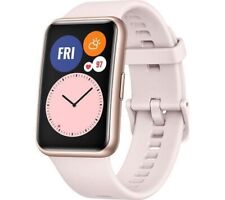 Huawei Watch Fit 30mm Case Polymer Pink with Band Sakura Pink, Smart Watch