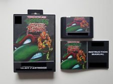 SEGA Megadrive Turtles Tournament Fighters  PAL Complete Game Replacement