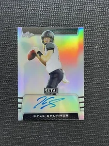 Kyle Shurmur Auto 2019 Leaf Metal Draft #BA-KS2 - Picture 1 of 6