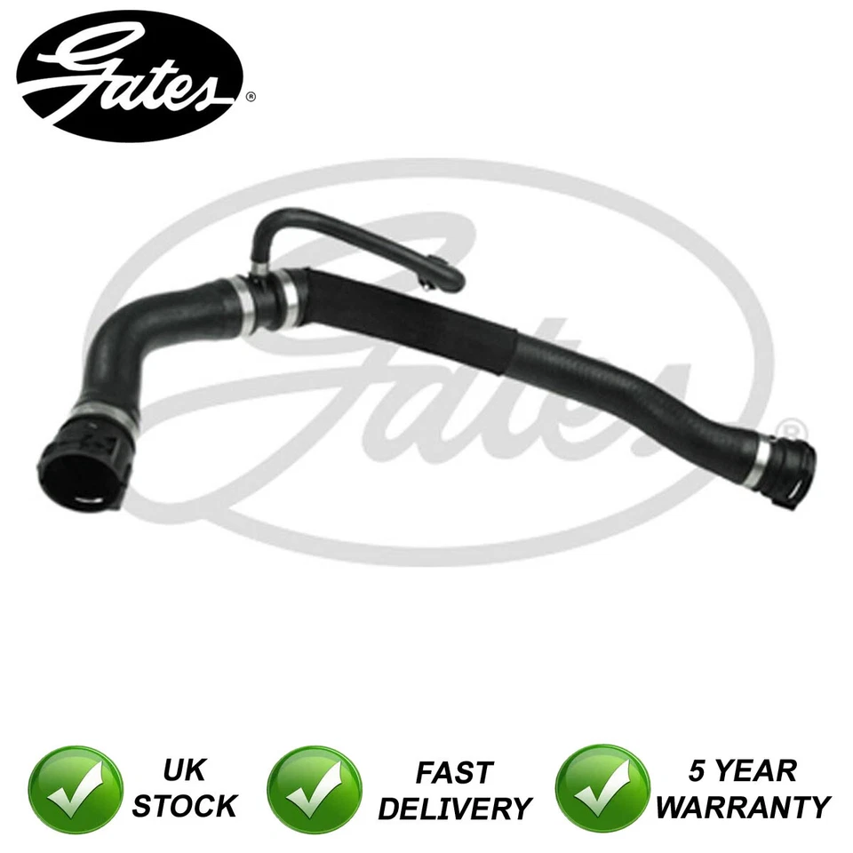 Radiator Coolant Hose Upper Gates Fits BMW 5 Series 2005-2010 2.0 D #2 - image 1 of 1