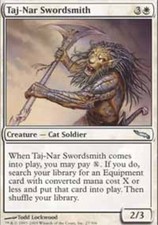4x Taj-Nar Swordsmith MTG Mirrodin NM Magic Regular