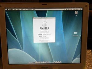 IBOOK APPLE POWER PC G4 - ALIMENTATORE - BATTERIA - VINTAGE - Afbeelding 1 van 13