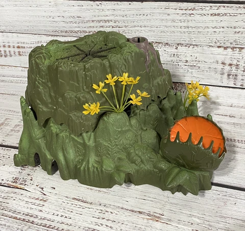 Vintage 1990 Kenner Swamp Thing Swamp Playset Vine Snare Giant Venus Trap 90s Cover