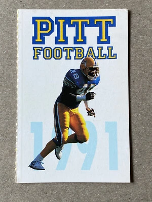CFB 1991 PITTSBURGH PITT PANTHERS College Football Schedule - Image 1 of 2