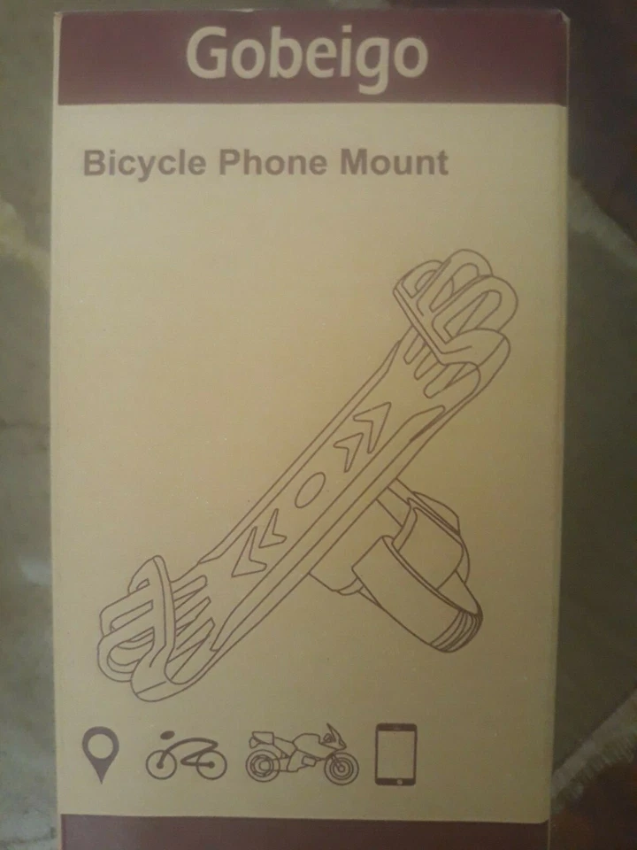 Gobeigo Bicycle Phone Mount Galaxy for S9, S10, Note 9, Note 10 - Image 1 of 4