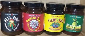 X1 Choice Of Jenkins Jellies *Hell Fire*Passion*Fiery Figs*GuavaBr Jelly 5oz Jar