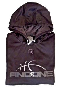 And 1 Men's Long Sleeve Black Hoodie Size L - Picture 1 of 5