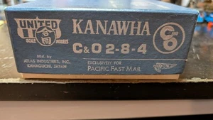 United Scale Models HO Brass Kanawha C&O 2-8-4 Steam Locomotive unpainted - Picture 1 of 18