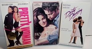 Dirty Dancing, Hope Floats, Pretty Woman 3 VHS Tapes - Imagen 1 de 3
