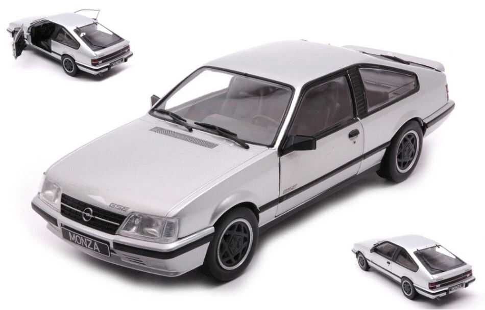 Modellino auto scala 1:24 OPEL MONZA A2 GSE SILVER diecast modellismo statico - Immagine 1 di 1