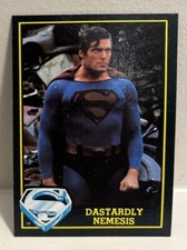 1983 Topps Superman III 'Dastardly Nemesis' Card# 62