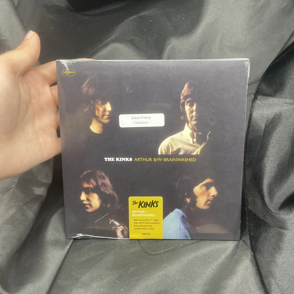 The Kinks Arthur Brainwashed 50th Red Vinyl LP 7" Record Day RSDBF 2019