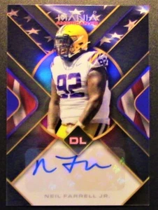 #883 Neil Farrell 2022 Wild Card Auto Mania #AMA-TH78 RC Auto Raiders - Picture 1 of 2