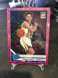 2019-20 Panini Donruss Optic Jordan Poole #169 Pink Velocity 74/79 RC! - Picture 1 of 4