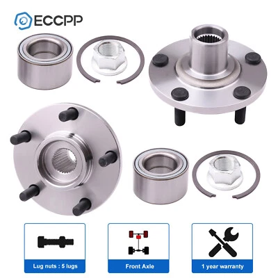 2Pcs Wheel Hub & Bearing Kits Front For Nissan Maxima 2000-2008 Altima 2002-2006 - Image 1 of 4