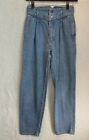 Paris express for kids denim high waisted paperbag color stitching Jeans size 12