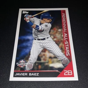 50 Javier Baez Chicago Cubs Topps MLB 2019 Baseball Sticker Perennial All-Stars - Bild 1 von 2