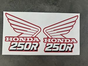 Honda CR250 1989 Radiator Shroud Decal Set / Sticker Kit