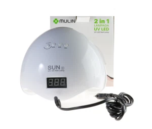 MULIN - 2 in 1 LAMPADA PROFESSIONALE UV LED - UV LED Nail Lamp - GH192 - Picture 1 of 6