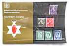 Gb Eiir 1970 Stamp Presentation Set Regional Definitives -  N Ireland  3D - 1/6D