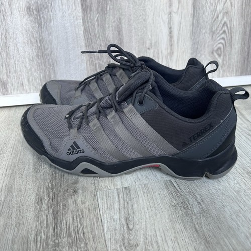 Adidas Terrex Scarpe da Escursionismo Trail Uomo Taglia 9 Nero e Grigio Sneakers