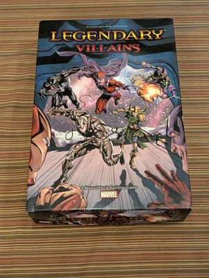 Marvel Legendary Villians Game A Marvel Deck Building Game 2014 +3 Expansions  - Image 1 of 4