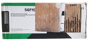 Lexmark 56F1000 Black Toner Cartridge New Sealed With Open Deformed Box - Zdjęcie 1 z 3