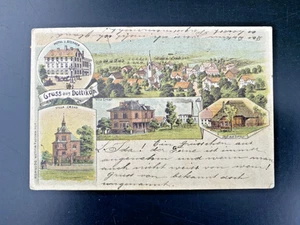 Litho-Postkarte - Gruss aus Dottikon - 1902 - Bild 1 von 2
