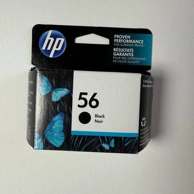 HP 56 Black Ink Unopened New - Expired - Image 1 of 2