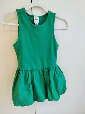 Anthropologie Maeve Bubble Peplum Tank Bright Green XS NWT - Image 1 of 4