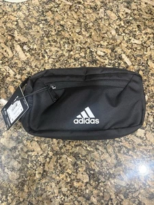 Adidas Unisex Must Have 2 Marsupio Cintura Cintura Tracolla Borsa da Viaggio Nero (Nuovo) - Foto 1 di 6