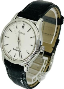 Seiko Grand Seiko 8J55-0AA0 SBGF029 White Quartz Mens Watch Excellent A4258 - Picture 1 of 10