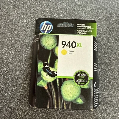 Genuine HP OfficeJet C4909AN 940XL Yellow EXPIRED Apr 2017 New Sealed - Image 1 of 4
