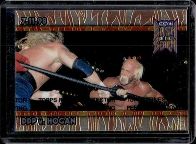 1999 Topps WCW/nWo Nitro DDP vs. Hulk Hogan Chrome #C7 - Image 1 of 2