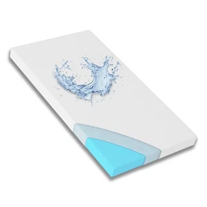 2" Crib and Toddler Mattress Topper, 27.5"x52" Size with Super Soft Water-Res... - Picture 1 of 6