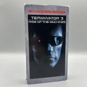 Terminator 3: Rise of the Machines VHS 2003 Arnold Schwarzenegger Action Drama - Picture 1 of 3