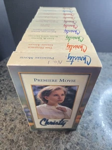 Christy - Set Of 10 Original VHS Many Titles! Rare Find!  - Imagen 1 de 5