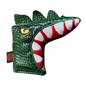 Cool Dinosaur Golf Blade Putter Cover Headcover Club Protective Case, PU Leat... - Picture 1 of 6