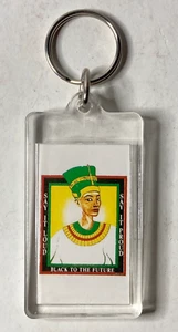 Say It Loud Say It Proud Black To The Future Keychain New Ethnic Keyring VTG - Picture 1 of 3