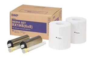 Papier DNP DS-RX1 6x8 HS + taśma kolorowa do 700 wydruków 15x20 - Zdjęcie 1 z 3