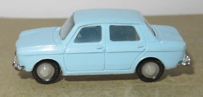 D Old Made France 1962 MICRO NOREV HO 1/87 SIMCA 1000 1961/1968 Light Blue #519 - Image 1 of 4