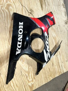 95-98 HONDA CBR600F3 LEFT MID UPPER SIDE FAIRING COWL PLASTIC - Picture 1 of 12