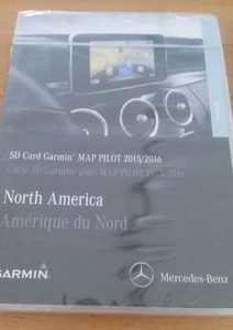 SD Card Garmin Map Pilot 2016 North America SD Karte V.5.2 Mercedes Benz - Picture 1 of 4