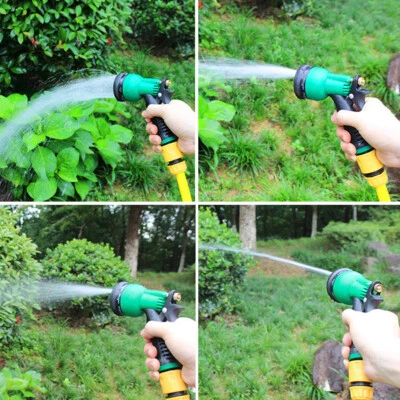 US 2 Pack Garden Lawn Hose Nozzle Hand Sprayer High Pressure Head Watering Gun - Image 1 of 4