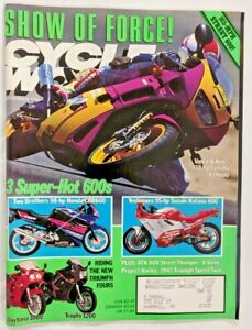Cycle World Magazine September 1991 Yamaha FZR600 -M267