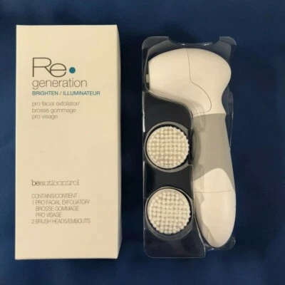 Beauticontrol Regeneration Brighten Pro Facial Exfoliator Include 2 Brush Heads - Image 1 of 2