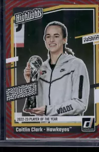 Colección Panini Caitlin Clark 2024 #H13 Caitlin Clark Highlights Target Iowa - Imagen 1 de 2