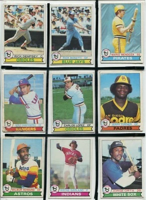*E - 1979 Topps 26 card lot:Mike Schmidt, A's-Red Sox-Yankees RCs, etc. NO DUPS! - Image 1 of 4