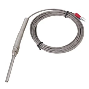 Thermoelement vom Typ K 50mm Sondensensoren 3 Meter Hochtemperatur Spatentyp Neu - Bild 1 von 12